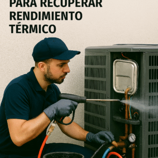 Limpieza profesional de intercambiador / serpentín