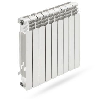 Radiador Ferroli PROTEO HP de aluminio apto para instalación de baja temperatura. Consultar precio por cantidad de elementos radiantes. 10 años de garantía. Fabricado en España.